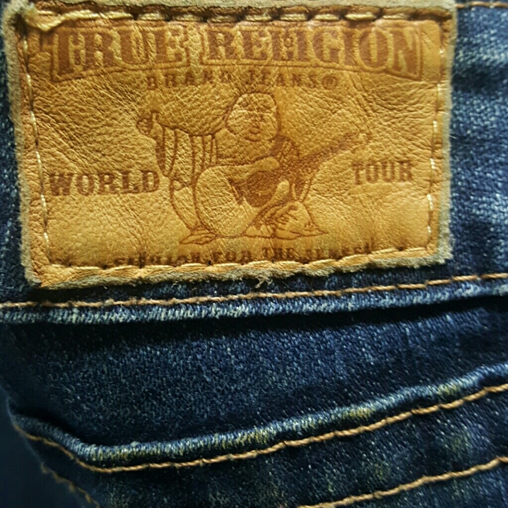 TRUE RELIGION Women's  Blue Jeans